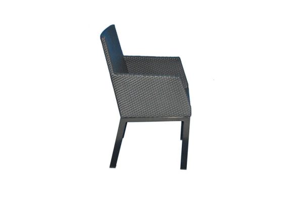 Polo Chair Weaving Side View