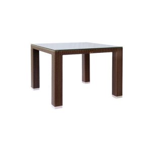 Square Table Java Brown 100x100x75