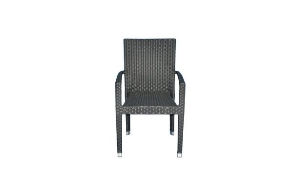 Tonga Dining Stackable Chair Front View
